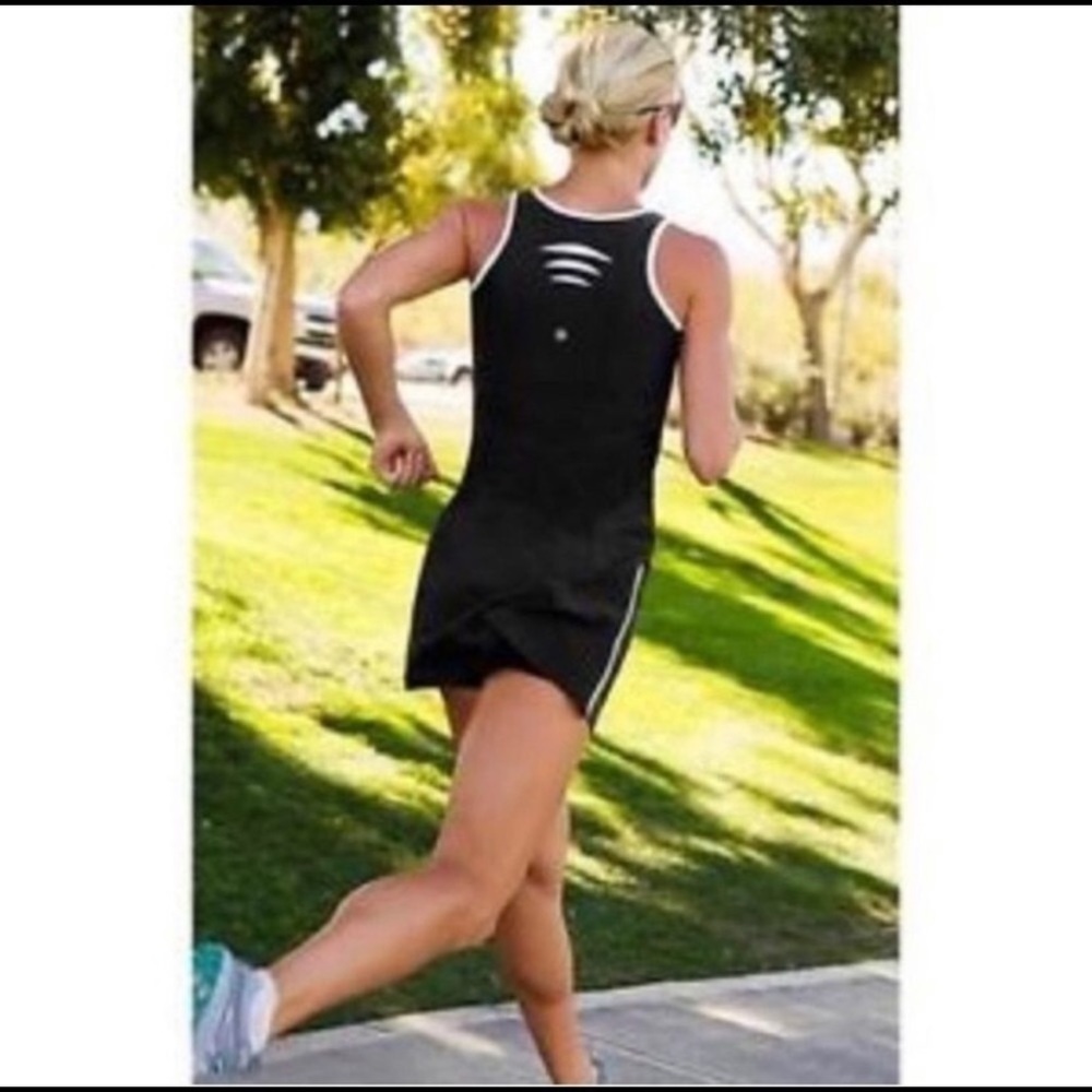 Athleta Black Smash Dress Size S